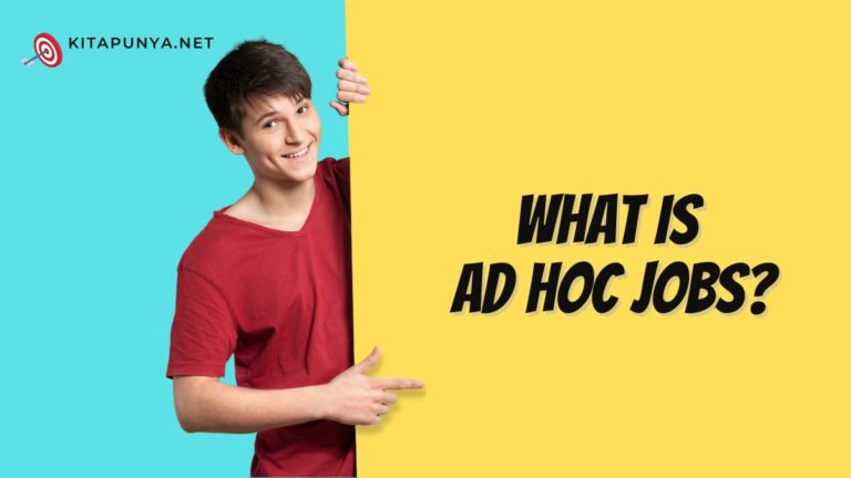 Ad Hoc Job Meaning