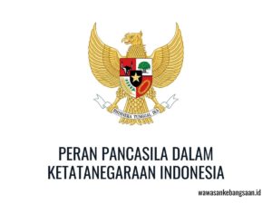 Peran pancasila dalam ketatanegaraan Indonesia
