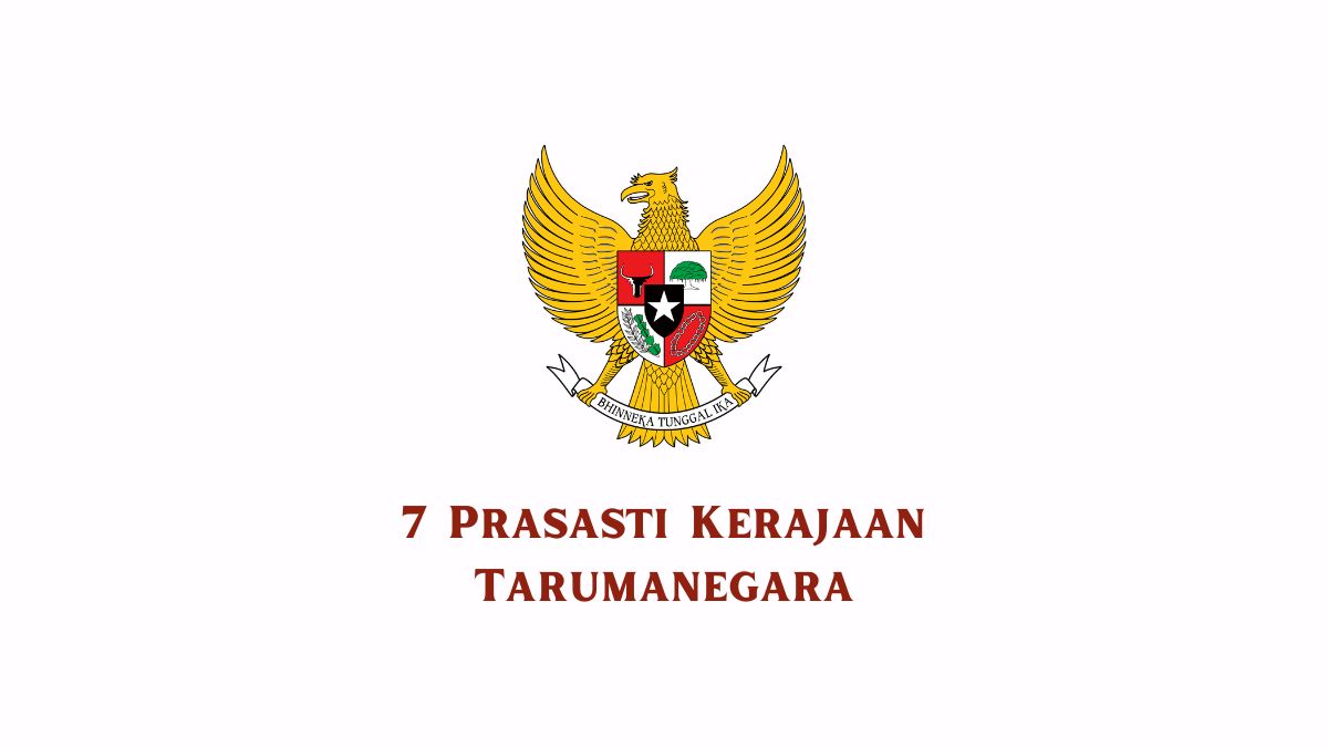 prasasti kerajaan tarumanegara