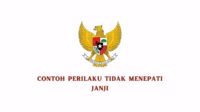 contoh perilaku tidak menepati janji