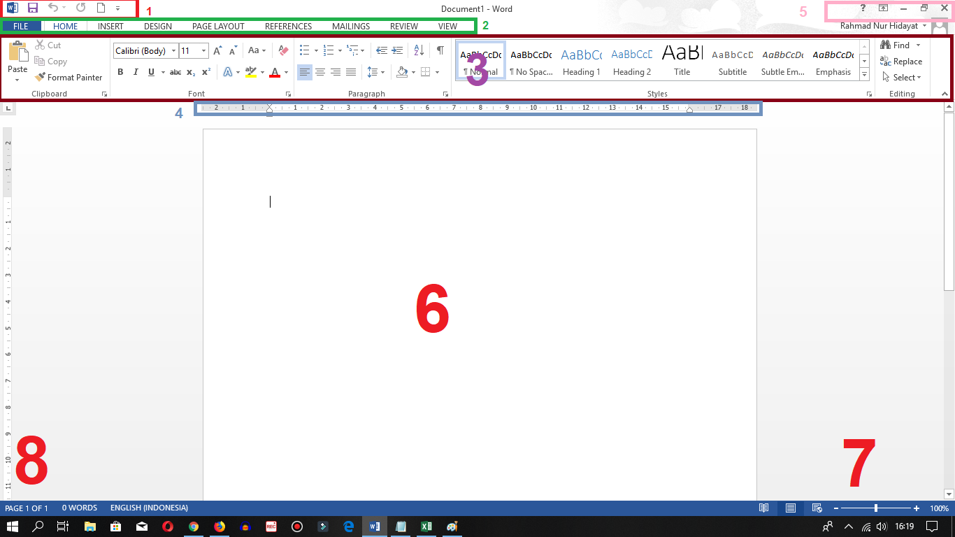 tutorial dasar microsoft word