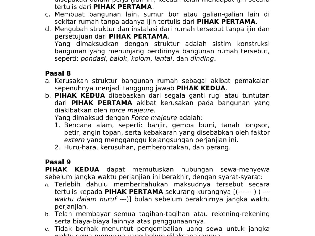 Akta Jual Contoh Surat Jual Beli Tanah Sebelum Diaktakan ...