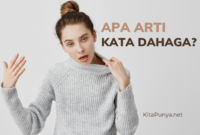 kata dahaga dan contoh kalimat