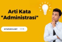 Arti Kata Administrasi