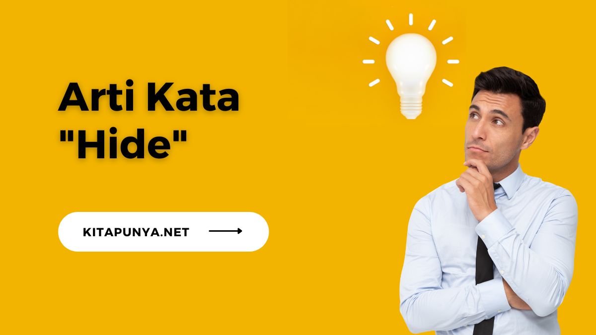 Arti Kata Hide