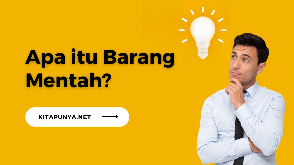 apa itu barang mentah