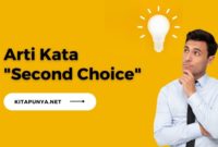 arti kata second choice