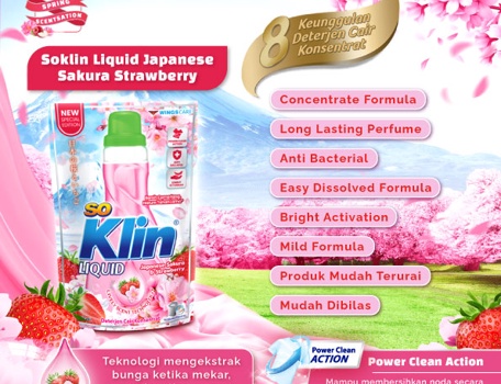 soklin liquid pink