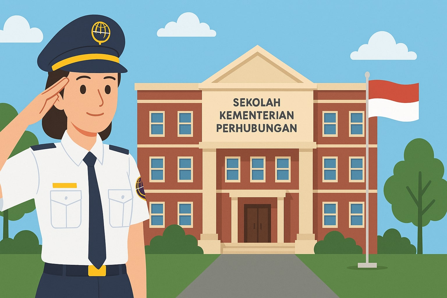 sekolah kementrian perhubungan
