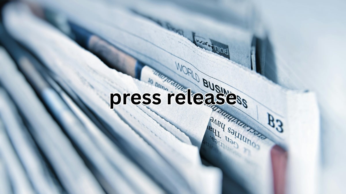 press release